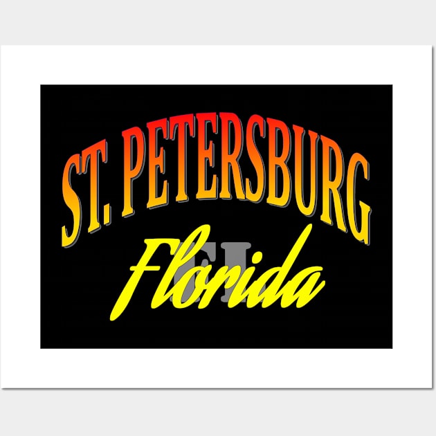 City Pride: St. Petersburg, Florida Wall Art by Naves